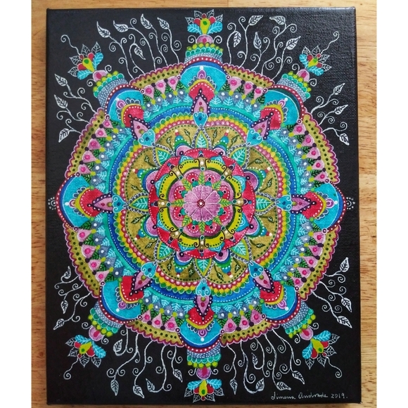 Mandala painting - Picture 5 of 7